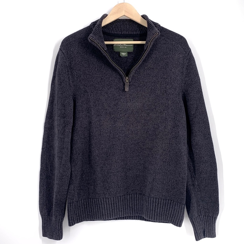 Eddie Bauer Men’s Medium Pullover Sweater mockneck